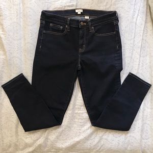 J Crew Skinny Jeans in Dark Wash